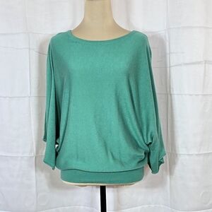 💛 2 / $30 SALE  Staccato Green Butterfly Sweater